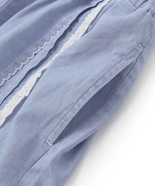 SLAP SLIP / スラップ スリップ ショート・ハーフ・半端丈パンツ | ウエストリボン付き7分丈リラックスパンツ(90~130cm) | 詳細6