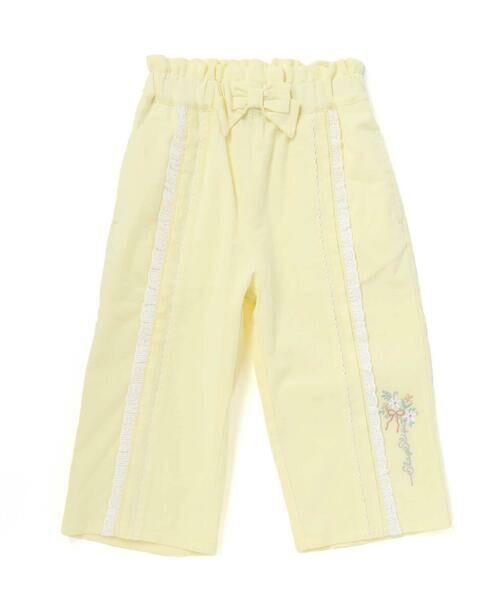 SLAP SLIP / スラップ スリップ ショート・ハーフ・半端丈パンツ | ウエストリボン付き7分丈リラックスパンツ(90~130cm) | 詳細12