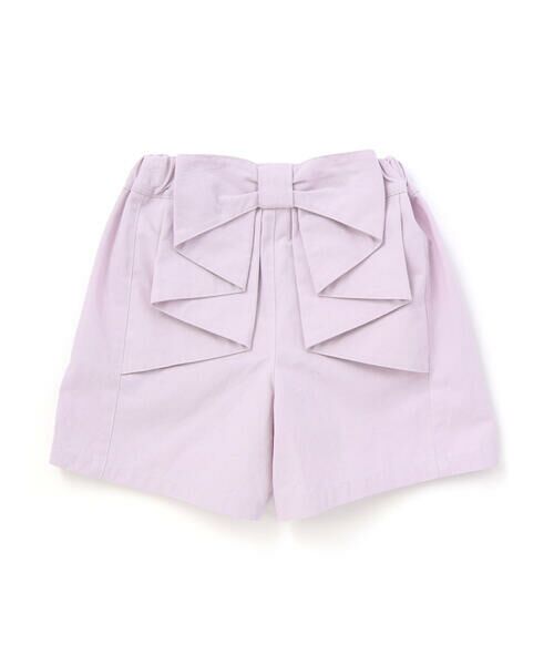 SLAP SLIP / スラップ スリップ ショート・ハーフ・半端丈パンツ | デニム&ツイルバックフリルリボンショートパンツ(90~130cm) | 詳細10