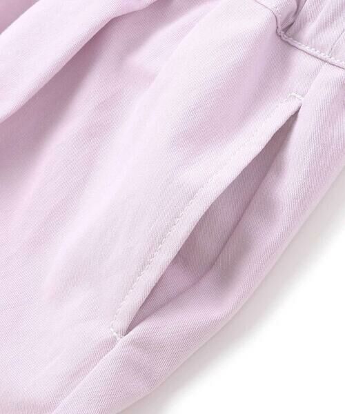 SLAP SLIP / スラップ スリップ ショート・ハーフ・半端丈パンツ | デニム&ツイルバックフリルリボンショートパンツ(90~130cm) | 詳細12