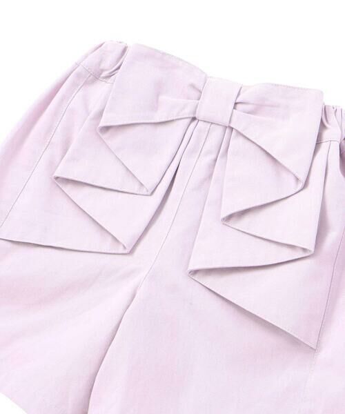 SLAP SLIP / スラップ スリップ ショート・ハーフ・半端丈パンツ | デニム&ツイルバックフリルリボンショートパンツ(90~130cm) | 詳細13