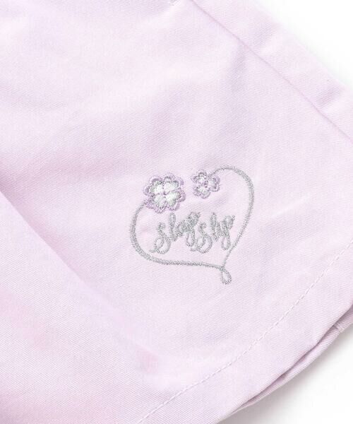 SLAP SLIP / スラップ スリップ ショート・ハーフ・半端丈パンツ | デニム&ツイルバックフリルリボンショートパンツ(90~130cm) | 詳細14