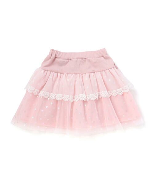 SLAP SLIP / スラップ スリップ ショート・ハーフ・半端丈パンツ | 【スラプリ】チュールレース付きスカパン(90~130cm) | 詳細4