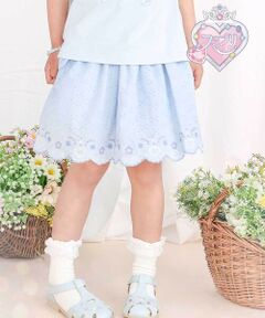 SLAP SLIP / スラップ スリップ ショート・ハーフ・半端丈パンツ | 【スラプリ】スカラップレースビジュー付きスカパン(90~130cm)