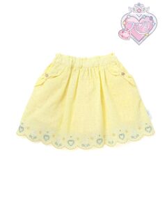 SLAP SLIP / スラップ スリップ ショート・ハーフ・半端丈パンツ | 【スラプリ】スカラップレースビジュー付きスカパン(90~130cm)