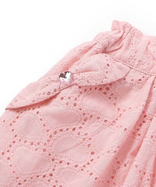 SLAP SLIP / スラップ スリップ ショート・ハーフ・半端丈パンツ | 【スラプリ】スカラップレースビジュー付きスカパン(90~130cm) | 詳細5