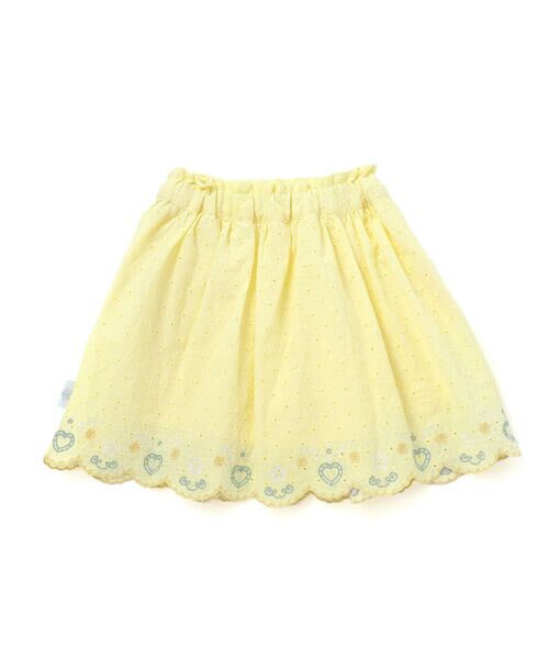 SLAP SLIP / スラップ スリップ ショート・ハーフ・半端丈パンツ | 【スラプリ】スカラップレースビジュー付きスカパン(90~130cm) | 詳細18