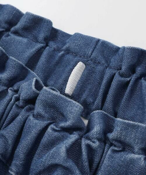 SLAP SLIP / スラップ スリップ ショート・ハーフ・半端丈パンツ | 裾レース刺しゅう入りデニムショートパンツ(90~130cm) | 詳細10