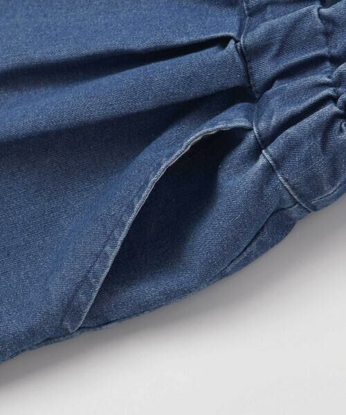 SLAP SLIP / スラップ スリップ ショート・ハーフ・半端丈パンツ | 裾レース刺しゅう入りデニムショートパンツ(90~130cm) | 詳細7