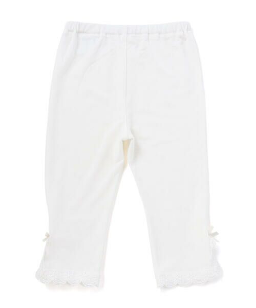 SLAP SLIP / スラップ スリップ レギンス・スパッツ | 裾レース付き6分丈レギンス(80~130cm) | 詳細3