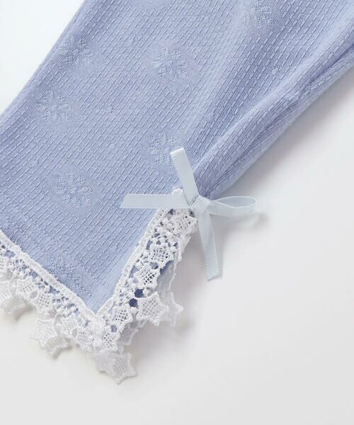 SLAP SLIP / スラップ スリップ レギンス・スパッツ | 裾レース付き6分丈レギンス(80~130cm) | 詳細12