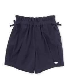 SLAP SLIP / スラップ スリップ ショート・ハーフ・半端丈パンツ | 【接触冷感/お揃い】無地+総柄タック入りショートパンツ(90~130cm)