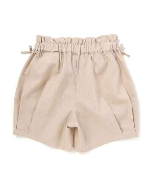 SLAP SLIP / スラップ スリップ ショート・ハーフ・半端丈パンツ | 【接触冷感/お揃い】無地+総柄タック入りショートパンツ(90~130cm) | 詳細3