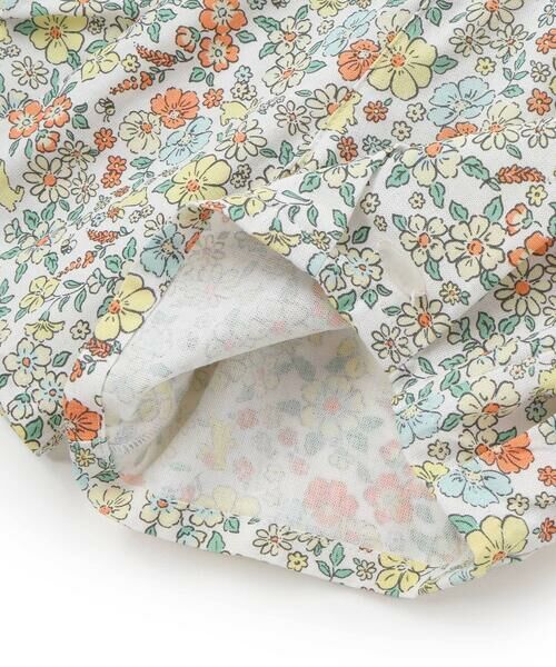 SLAP SLIP / スラップ スリップ ショート・ハーフ・半端丈パンツ | 【接触冷感/お揃い】無地+総柄タック入りショートパンツ(90~130cm) | 詳細16