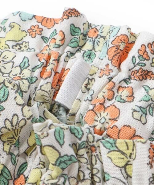 SLAP SLIP / スラップ スリップ ショート・ハーフ・半端丈パンツ | 【接触冷感/お揃い】無地+総柄タック入りショートパンツ(90~130cm) | 詳細17