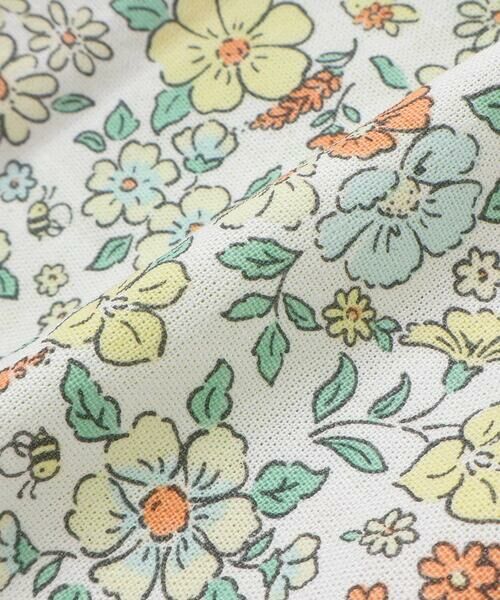 SLAP SLIP / スラップ スリップ ショート・ハーフ・半端丈パンツ | 【接触冷感/お揃い】無地+総柄タック入りショートパンツ(90~130cm) | 詳細18