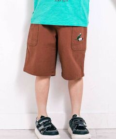 SLAP SLIP / スラップ スリップ ショート・ハーフ・半端丈パンツ | サイドポケット刺しゅう5.5分丈ショートパンツ