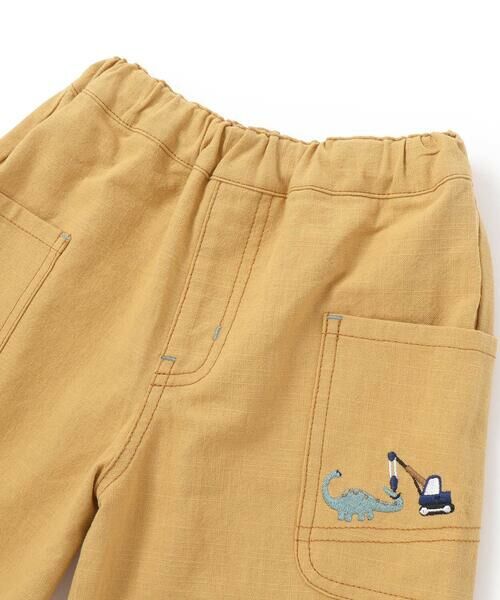 SLAP SLIP / スラップ スリップ ショート・ハーフ・半端丈パンツ | サイドポケット刺しゅう5.5分丈ショートパンツ | 詳細3