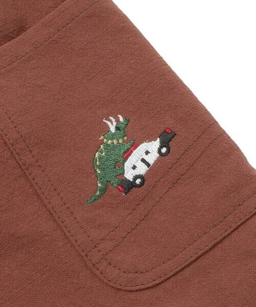 SLAP SLIP / スラップ スリップ ショート・ハーフ・半端丈パンツ | サイドポケット刺しゅう5.5分丈ショートパンツ | 詳細15