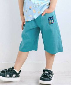 SLAP SLIP / スラップ スリップ ショート・ハーフ・半端丈パンツ | 【接触冷感/お揃い】無地+総柄5.5分丈パンツ(80~130cm)