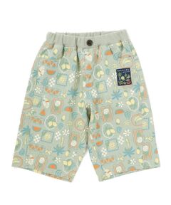 SLAP SLIP / スラップ スリップ ショート・ハーフ・半端丈パンツ | 【接触冷感/お揃い】無地+総柄5.5分丈パンツ(80~130cm)