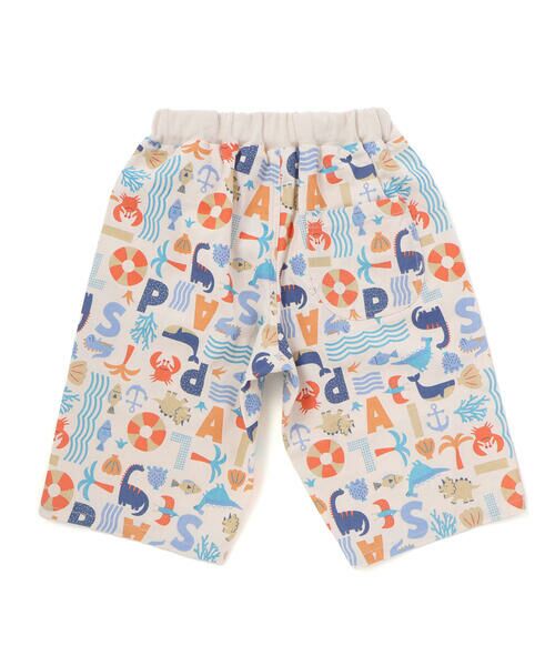 SLAP SLIP / スラップ スリップ ショート・ハーフ・半端丈パンツ | 【接触冷感/お揃い】無地+総柄5.5分丈パンツ(80~130cm) | 詳細8