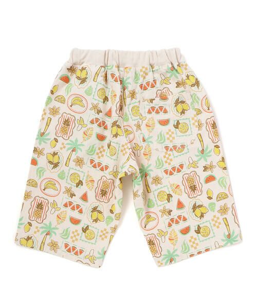 SLAP SLIP / スラップ スリップ ショート・ハーフ・半端丈パンツ | 【接触冷感/お揃い】無地+総柄5.5分丈パンツ(80~130cm) | 詳細11