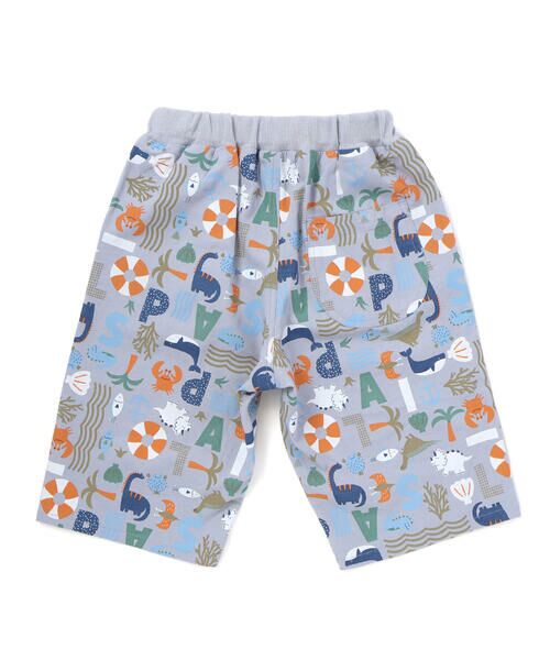 SLAP SLIP / スラップ スリップ ショート・ハーフ・半端丈パンツ | 【接触冷感/お揃い】無地+総柄5.5分丈パンツ(80~130cm) | 詳細13