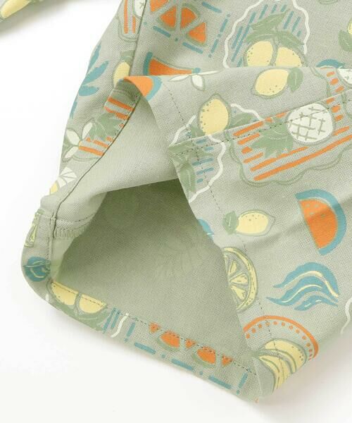 SLAP SLIP / スラップ スリップ ショート・ハーフ・半端丈パンツ | 【接触冷感/お揃い】無地+総柄5.5分丈パンツ(80~130cm) | 詳細17