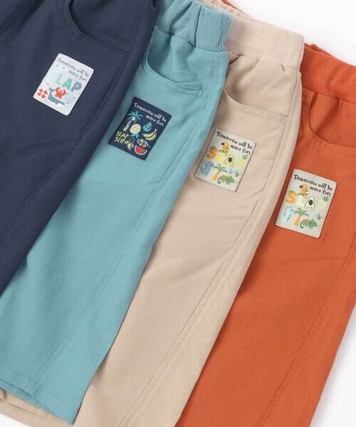 SLAP SLIP / スラップ スリップ ショート・ハーフ・半端丈パンツ | 【接触冷感/お揃い】無地+総柄5.5分丈パンツ(80~130cm) | 詳細20