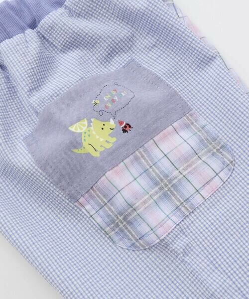 SLAP SLIP / スラップ スリップ ショート・ハーフ・半端丈パンツ | 【お揃い】マドラスチェックサイドポケット5分丈パンツ(80~130cm) | 詳細8