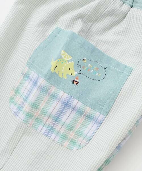 SLAP SLIP / スラップ スリップ ショート・ハーフ・半端丈パンツ | 【お揃い】マドラスチェックサイドポケット5分丈パンツ(80~130cm) | 詳細13