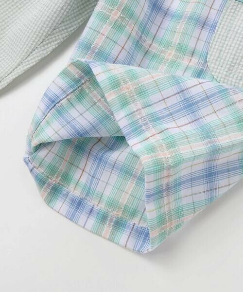 SLAP SLIP / スラップ スリップ ショート・ハーフ・半端丈パンツ | 【お揃い】マドラスチェックサイドポケット5分丈パンツ(80~130cm) | 詳細14