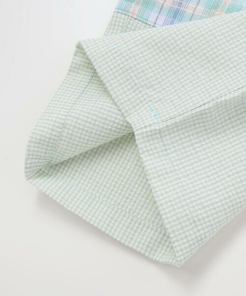 SLAP SLIP / スラップ スリップ ショート・ハーフ・半端丈パンツ | 【お揃い】マドラスチェックサイドポケット5分丈パンツ(80~130cm) | 詳細15
