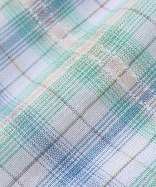 SLAP SLIP / スラップ スリップ ショート・ハーフ・半端丈パンツ | 【お揃い】マドラスチェックサイドポケット5分丈パンツ(80~130cm) | 詳細17