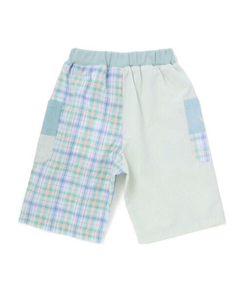SLAP SLIP / スラップ スリップ ショート・ハーフ・半端丈パンツ | 【お揃い】マドラスチェックサイドポケット5分丈パンツ(80~130cm) | 詳細9
