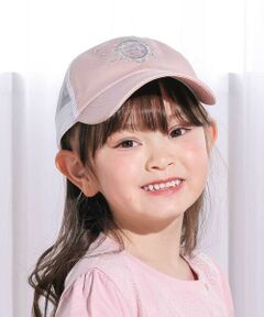 SLAP SLIP / スラップ スリップ キャップ | キラキラパッチ刺しゅうリボンメッシュキャップ(52~54cm)