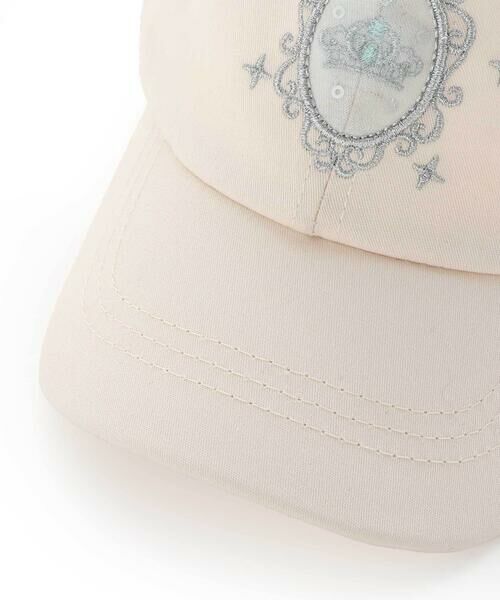 SLAP SLIP / スラップ スリップ キャップ | キラキラパッチ刺しゅうリボンメッシュキャップ(52~54cm) | 詳細4