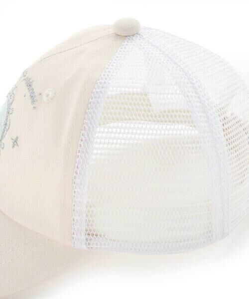 SLAP SLIP / スラップ スリップ キャップ | キラキラパッチ刺しゅうリボンメッシュキャップ(52~54cm) | 詳細5