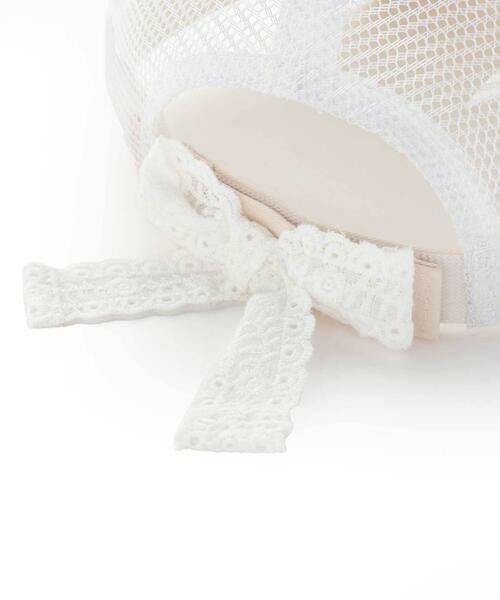 SLAP SLIP / スラップ スリップ キャップ | キラキラパッチ刺しゅうリボンメッシュキャップ(52~54cm) | 詳細7