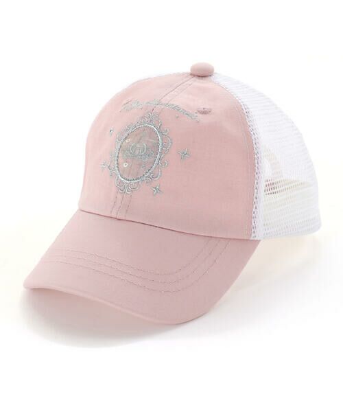 SLAP SLIP / スラップ スリップ キャップ | キラキラパッチ刺しゅうリボンメッシュキャップ(52~54cm) | 詳細11