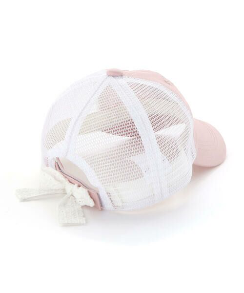 SLAP SLIP / スラップ スリップ キャップ | キラキラパッチ刺しゅうリボンメッシュキャップ(52~54cm) | 詳細12