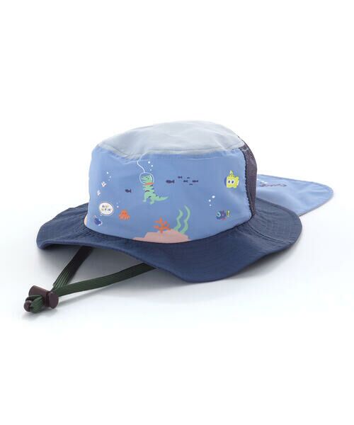 SLAP SLIP / スラップ スリップ ハット | 海の生き物&働くくるまサファリハット(50~54cm) | 詳細2