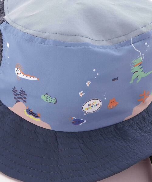 SLAP SLIP / スラップ スリップ ハット | 海の生き物&働くくるまサファリハット(50~54cm) | 詳細5
