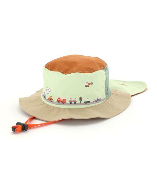 SLAP SLIP / スラップ スリップ ハット | 海の生き物&働くくるまサファリハット(50~54cm) | 詳細12