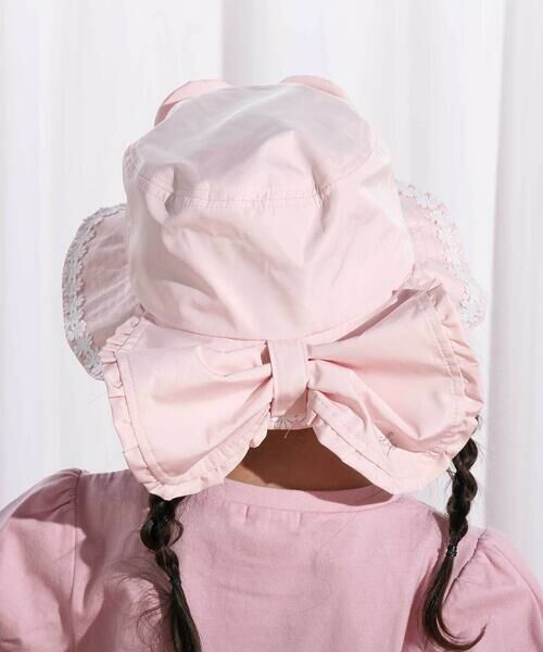 SLAP SLIP / スラップ スリップ ハット | ウサギxネコ耳付きサファリハット(50~54cm)（ピンク）