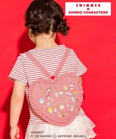 SLAP SLIP / スラップ スリップ リュック・バックパック | 【SWIMMERｘサンリオキャラクターズｘSLAPSLIP】フリル付きハートリュック