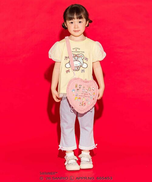 SLAP SLIP / スラップ スリップ リュック・バックパック | 【SWIMMERｘサンリオキャラクターズｘSLAPSLIP】フリル付きハートリュック | 詳細1