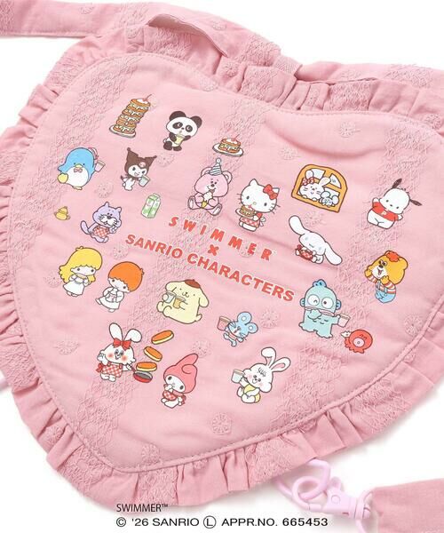 SLAP SLIP / スラップ スリップ リュック・バックパック | 【SWIMMERｘサンリオキャラクターズｘSLAPSLIP】フリル付きハートリュック | 詳細5