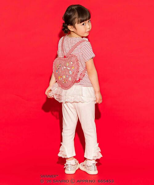 SLAP SLIP / スラップ スリップ リュック・バックパック | 【SWIMMERｘサンリオキャラクターズｘSLAPSLIP】フリル付きハートリュック | 詳細12